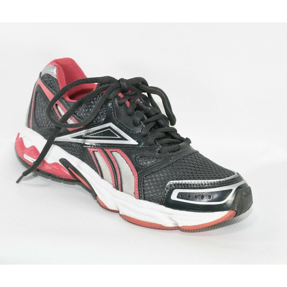 Reebok DMX Running Shoes- Lateral Flex- Gray/ Silver/ Pink (Women's Size US 6.5)